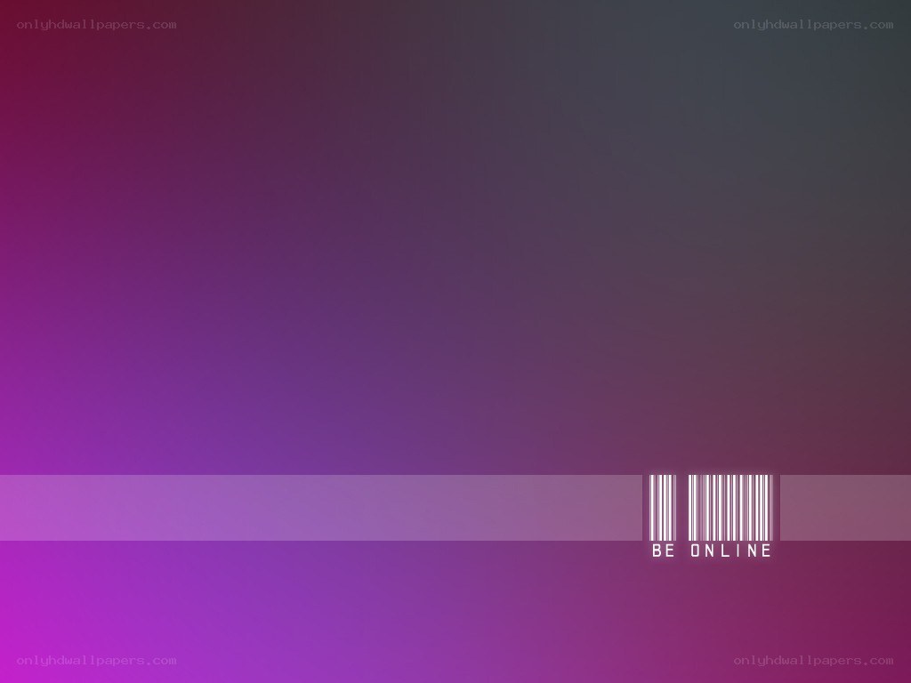 purple gradient with barcode