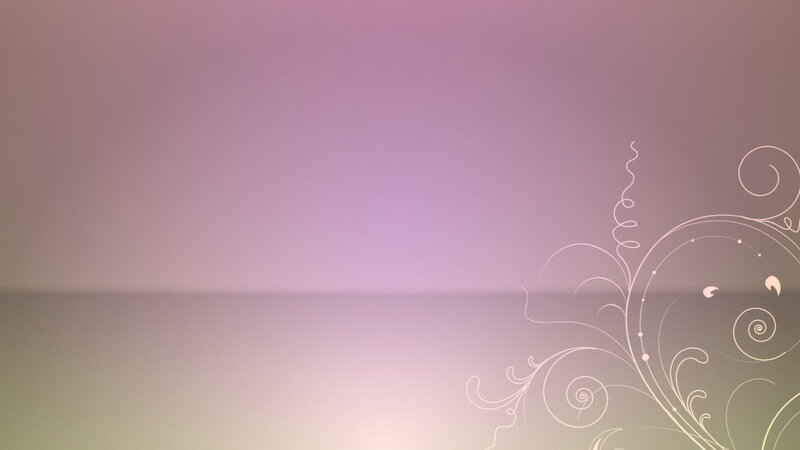purple gradient with floral design