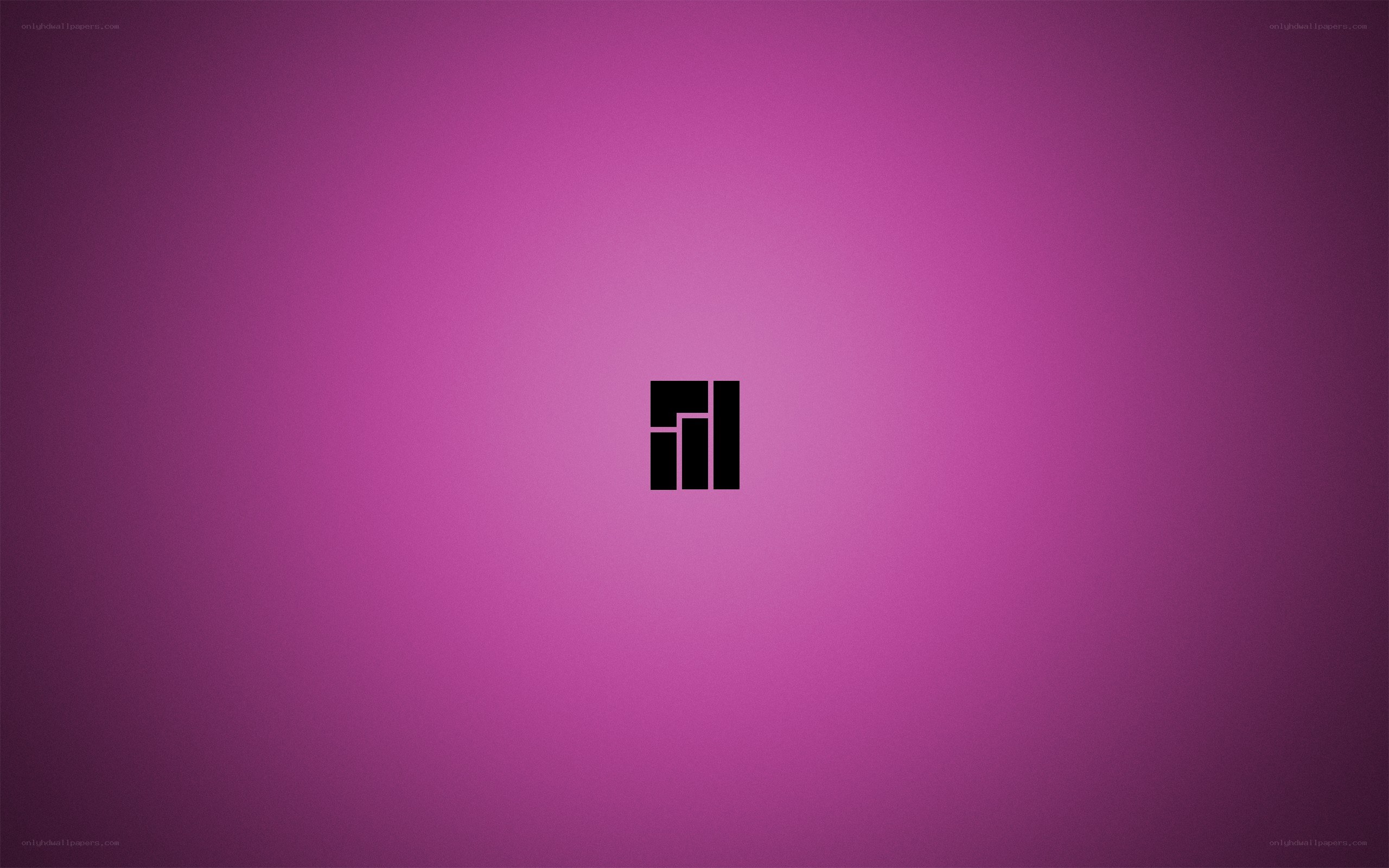 purple gradient with logo