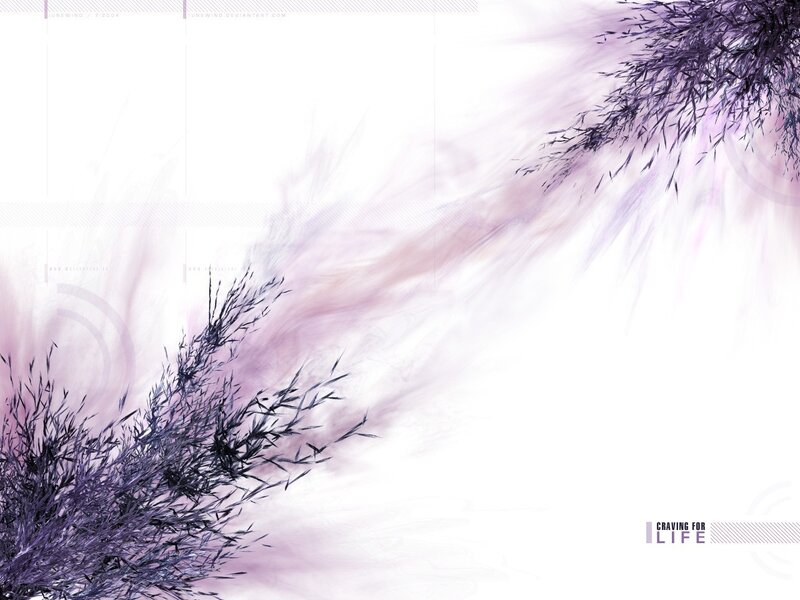 Purple Grass in Motion