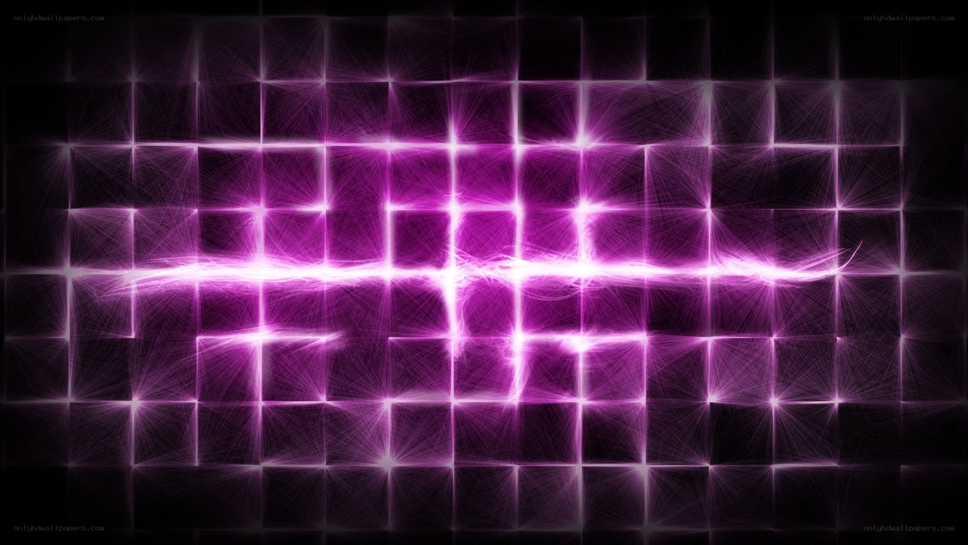 purple grid energy pattern