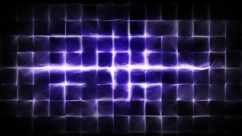 purple grid energy wave
