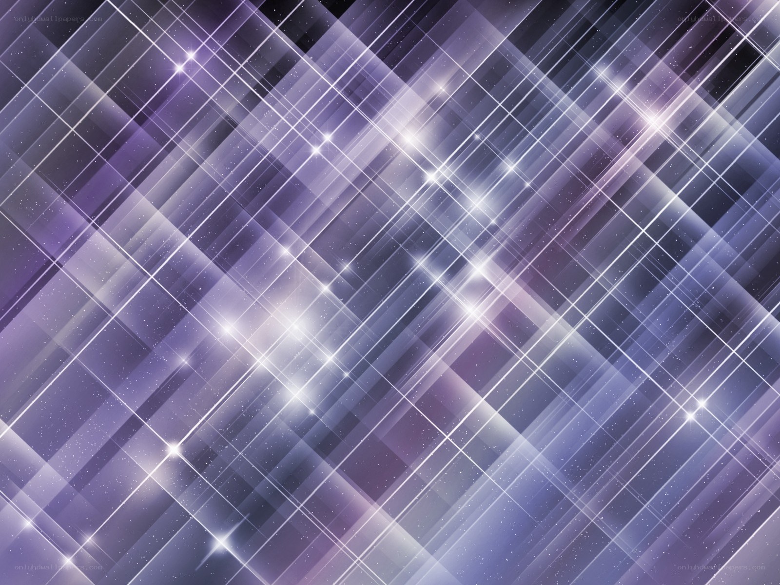 purple grid with sparkles