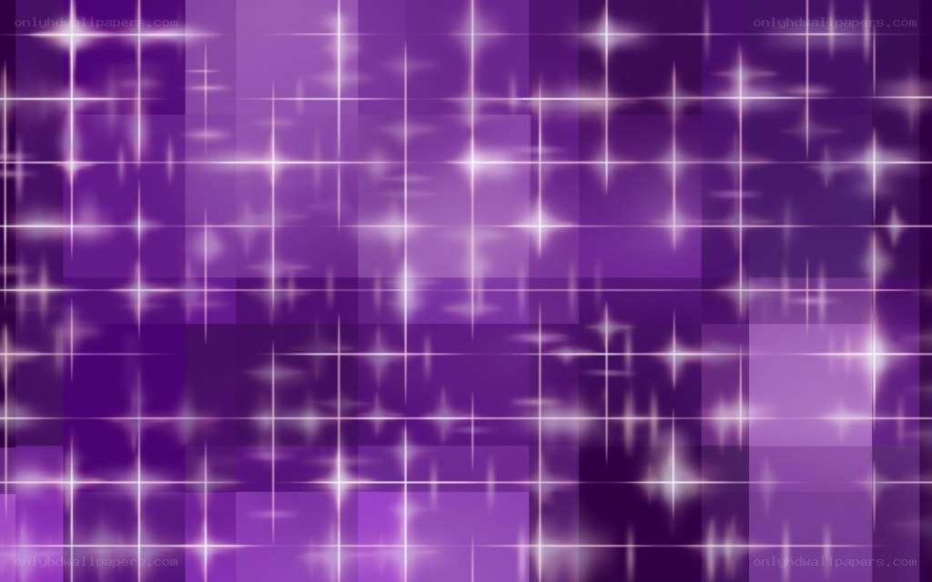 purple grid with starbursts