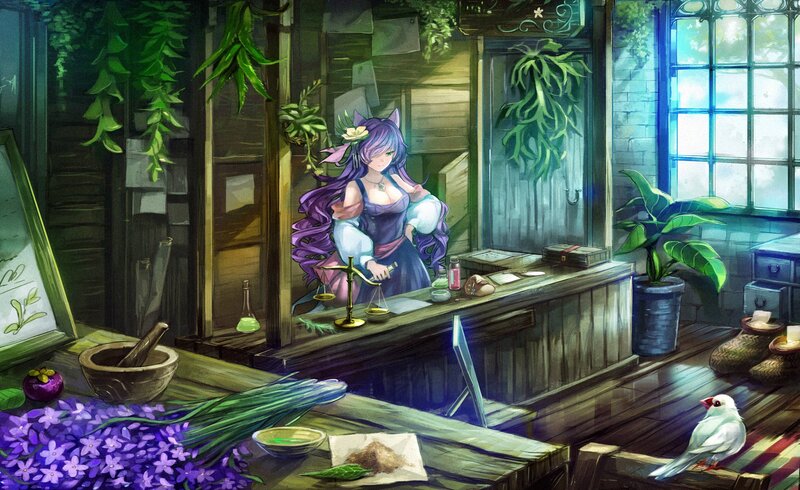 Purple-haired Alchemist