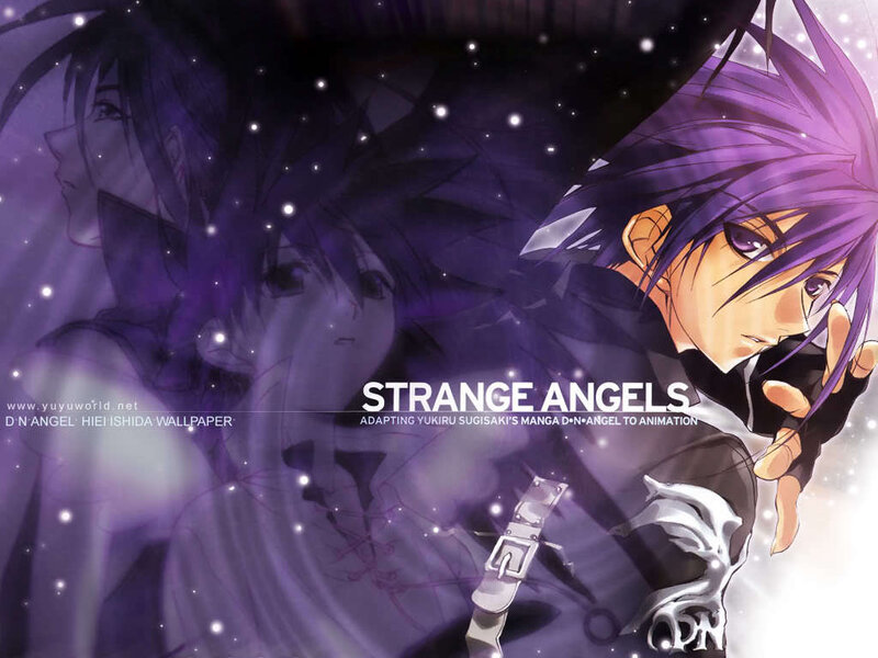 Purple-haired Anime Character — Purple, Dramatic, Night, Anime Art