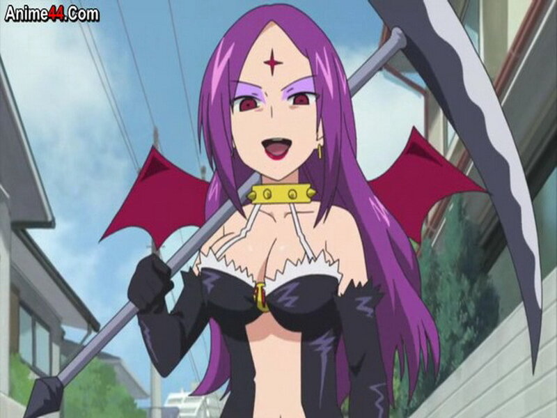 Purple-haired Anime Character — Purple, Dramatic