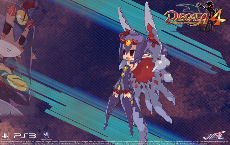 Purple-haired Character in Armor