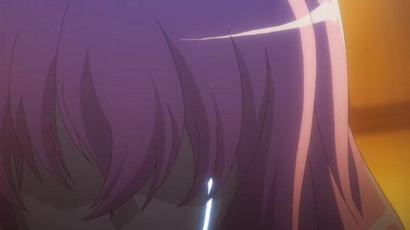 Purple-haired Character — Purple, Dramatic, Anime