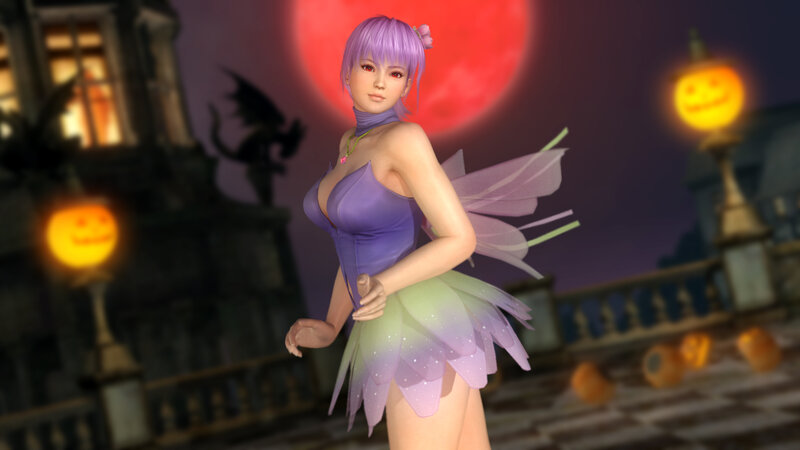 Purple-haired Fairy Character — Purple, Festive