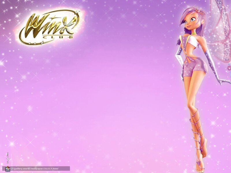 Purple-haired Fairy Character — Purple