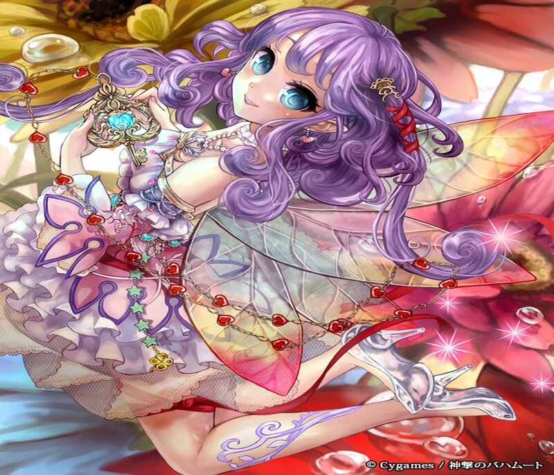 Purple-haired Fairy Girl — Purple, Whimsical