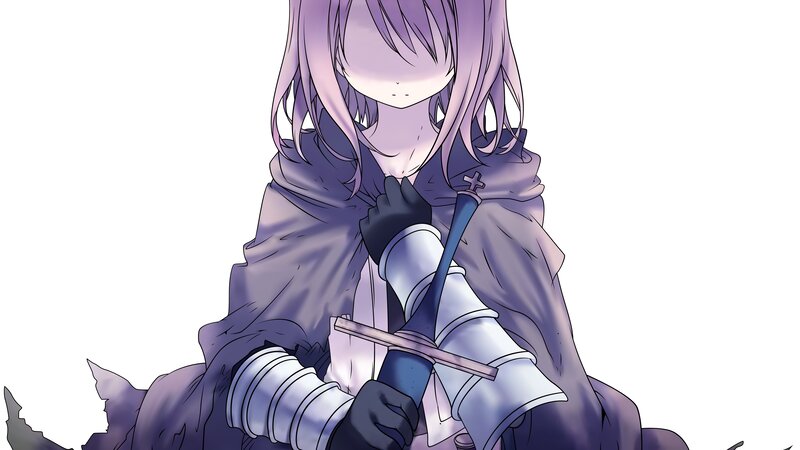 Purple-haired Knight