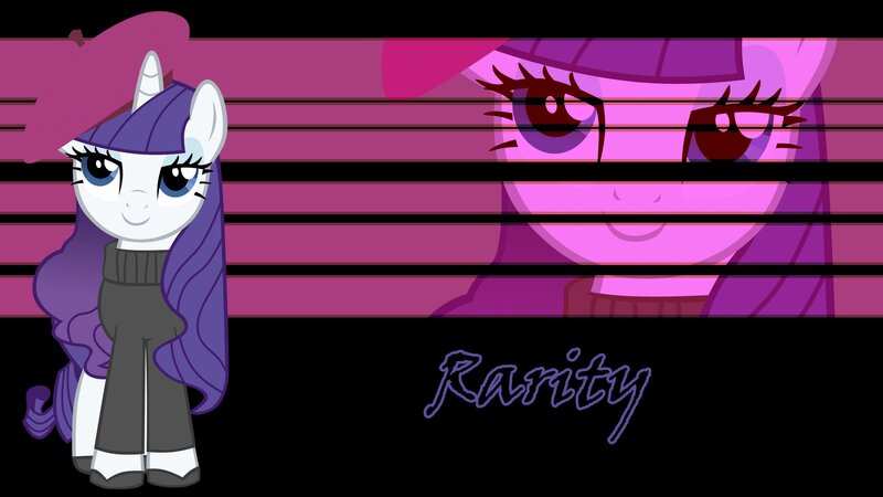 Purple-haired Pony Character