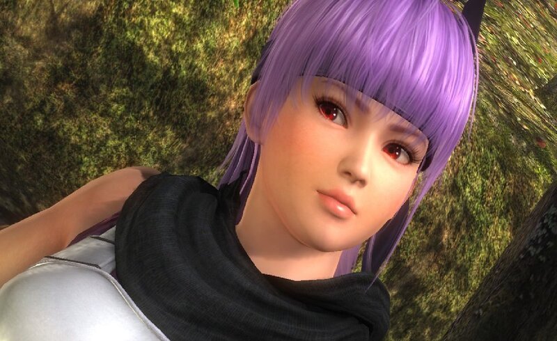 Purple-haired Woman — Purple