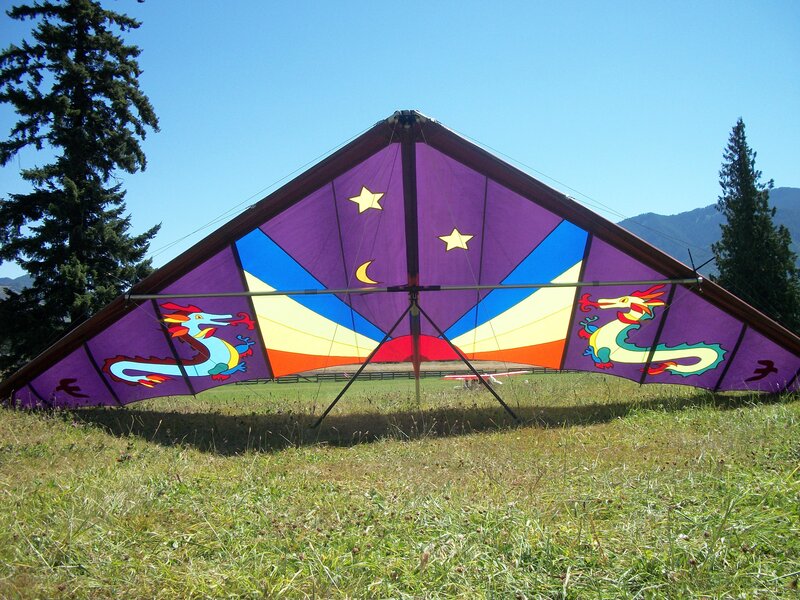 Purple Hang Glider
