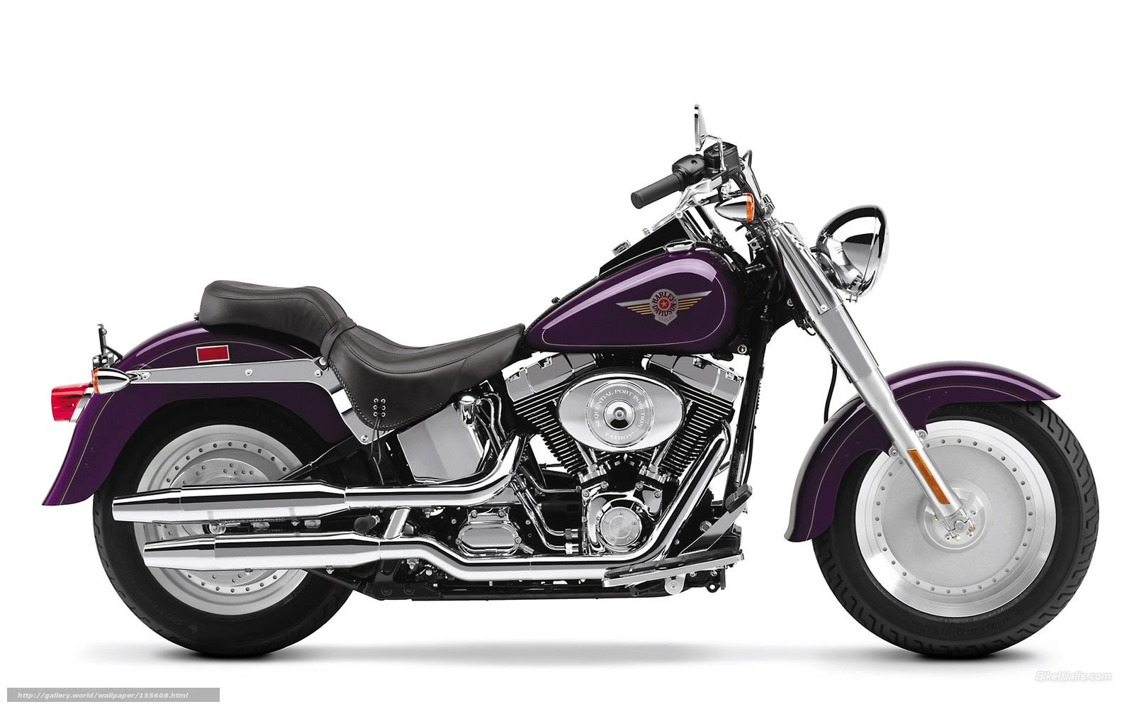 purple harley-davidson motorcycle