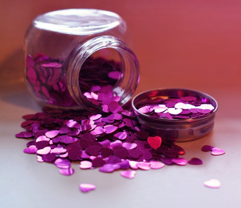 Purple Heart Confetti