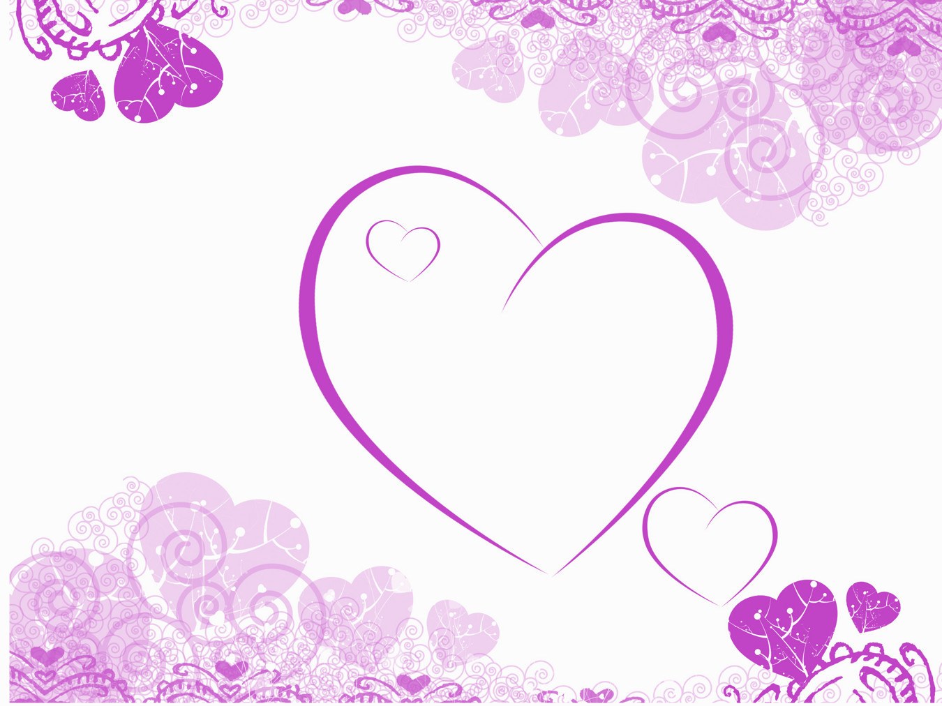 purple heart design background
