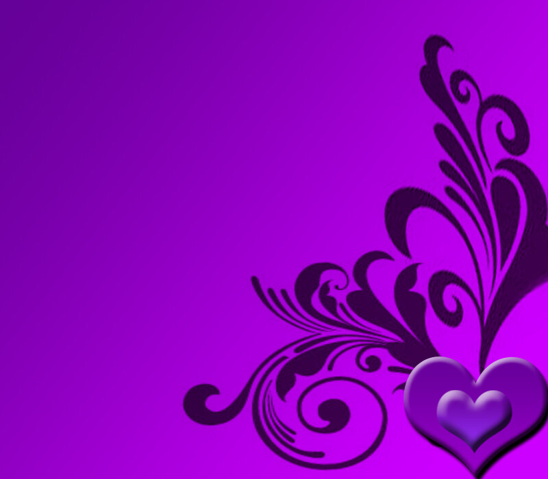 Purple Heart Design — Romantic