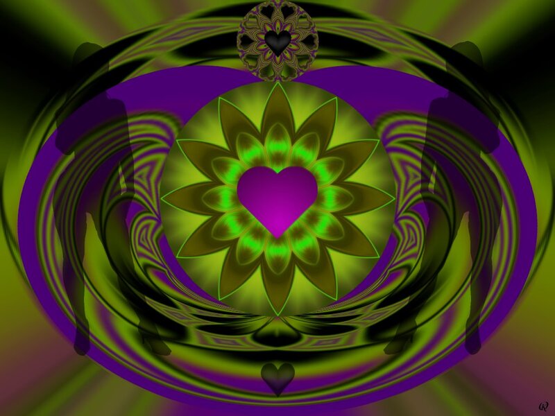 Purple Heart Flower