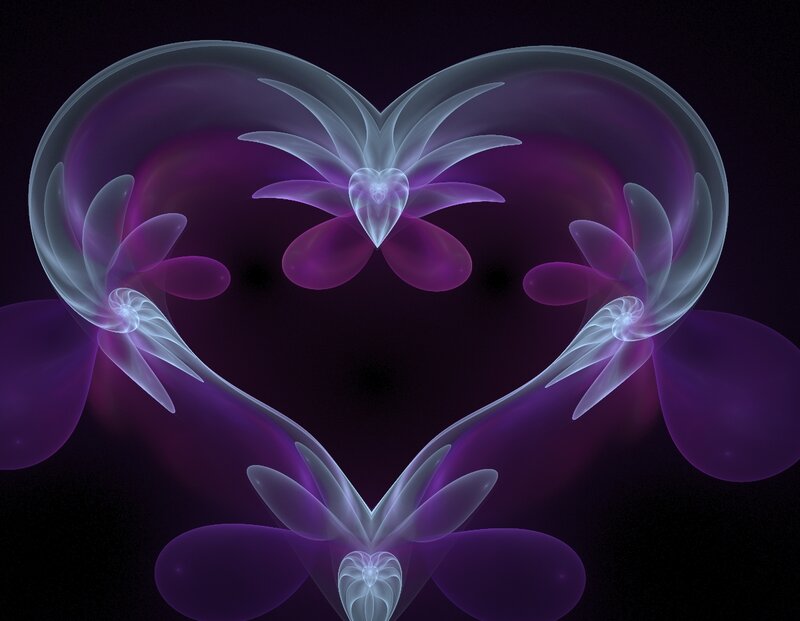 Purple Heart Fractal