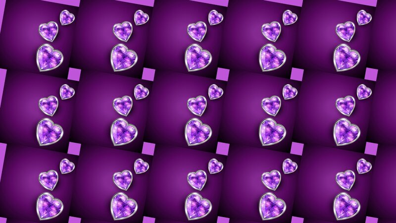 Purple Heart Gems