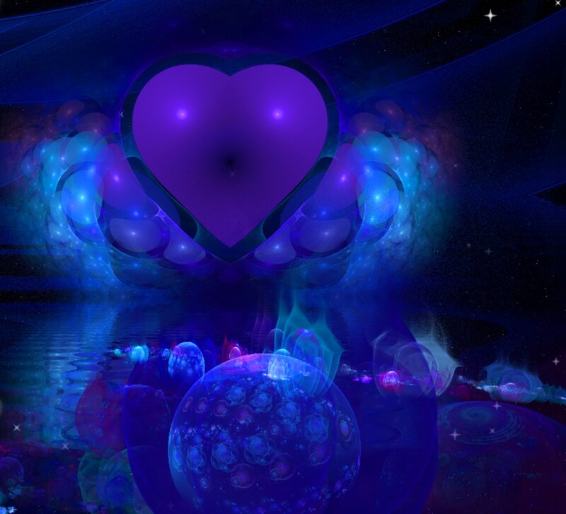 Purple Heart in Space