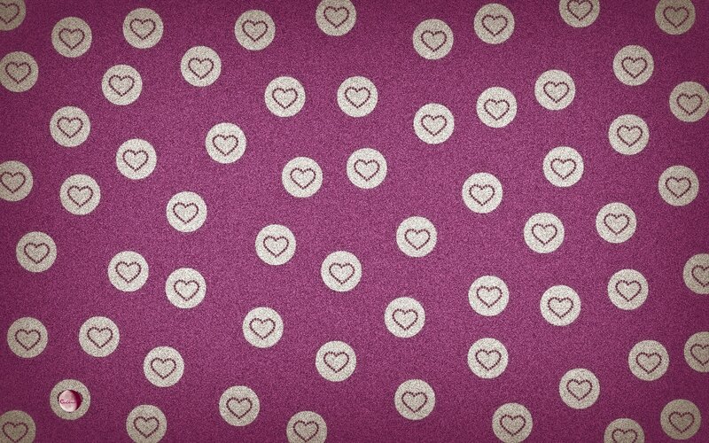 Purple Heart Pattern — Calm