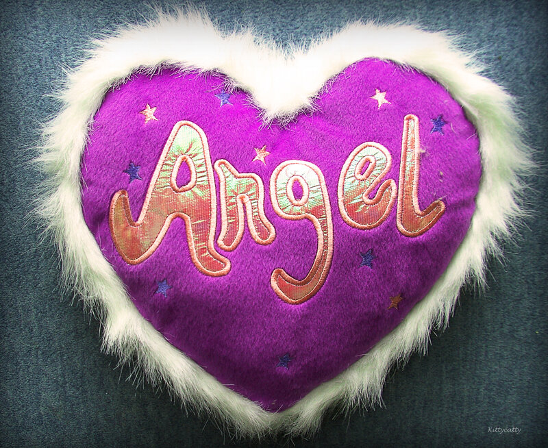 Purple Heart Pillow — Cute