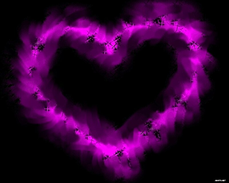 Purple Heart Shape