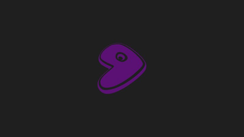 Purple Heart-shaped Object — Minimalist