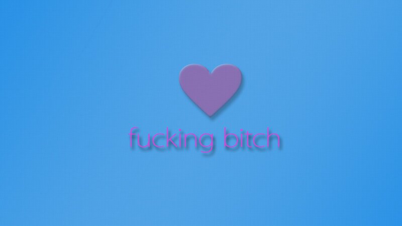 purple heart with text