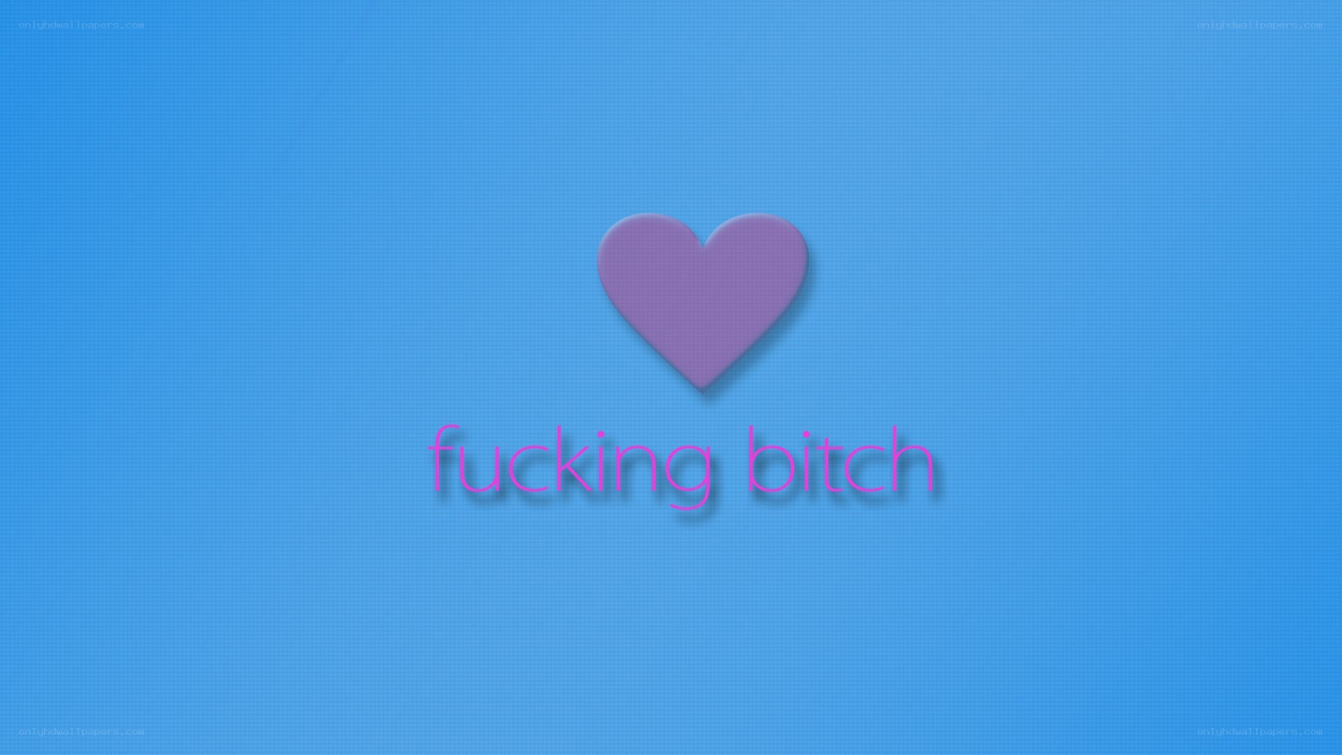 purple heart with text