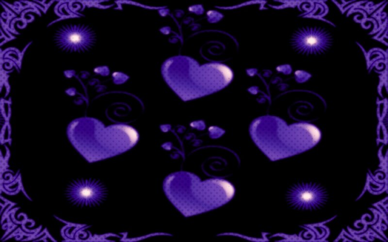 Purple Hearts and Stars