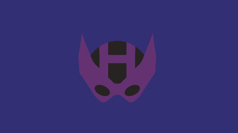 Purple Helmet Mask