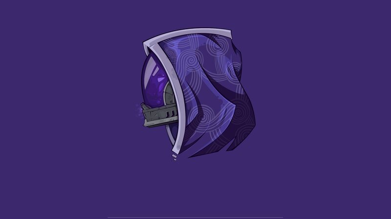 Purple Helmet with Hood