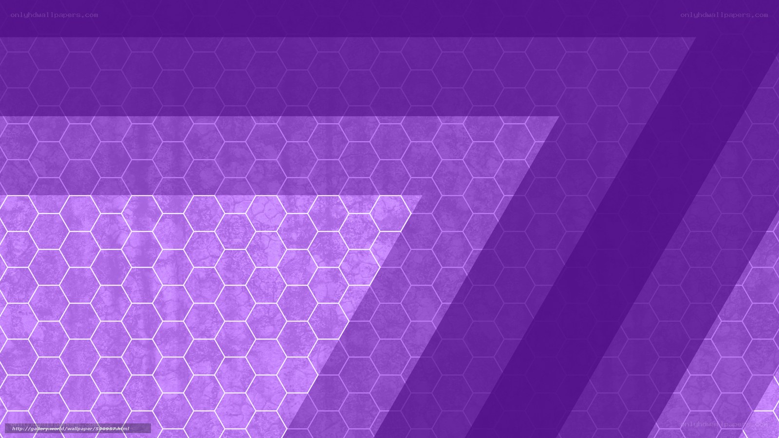 purple hexagon pattern