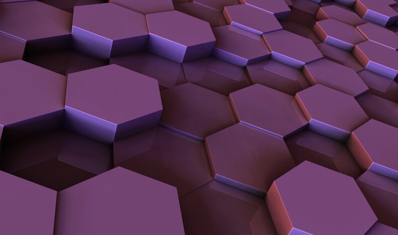 purple hexagonal pattern