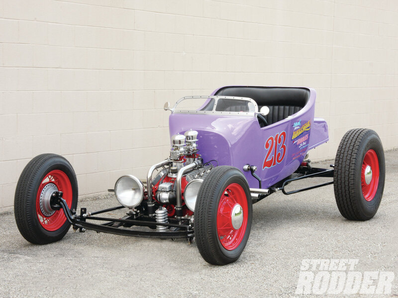 Purple Hot Rod Car — Showcase