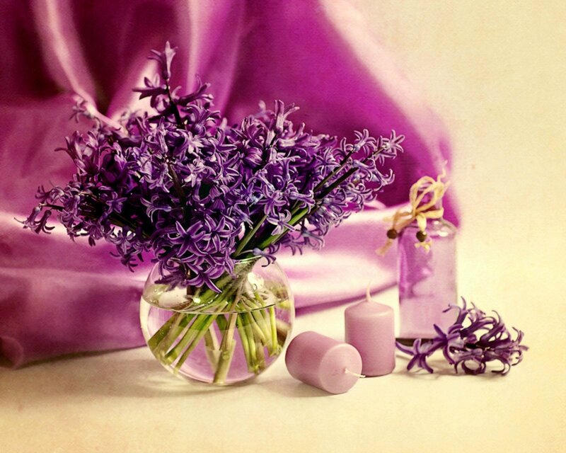 Purple Hyacinth Bouquet