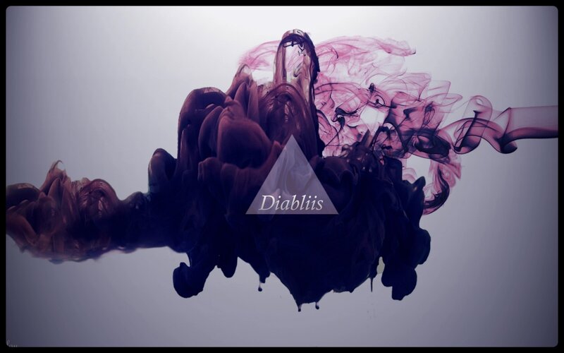 Purple Ink Cloud — Dramatic