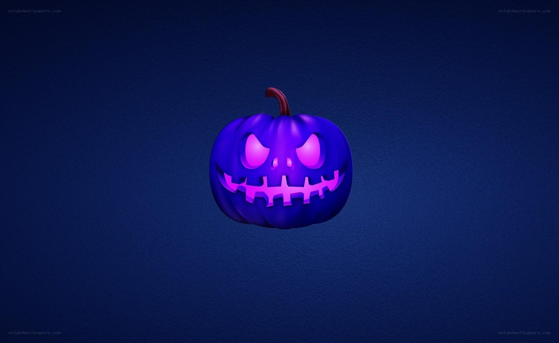 purple jack-o-lantern pumpkin