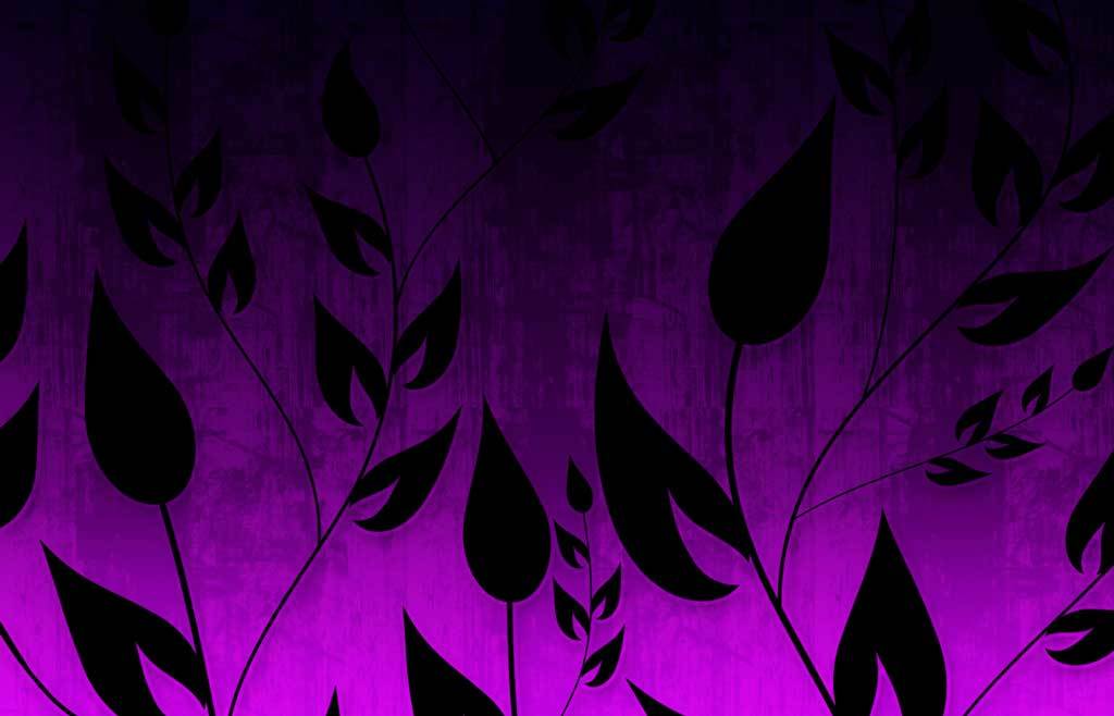 purple leaf pattern background