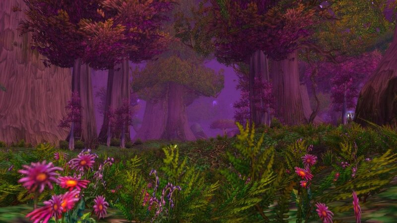 Purple-leafed Forest — Purple