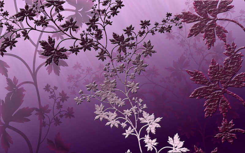 Purple Leafy Branches