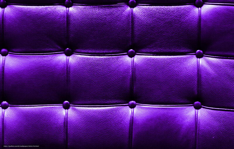purple leather tufted surface