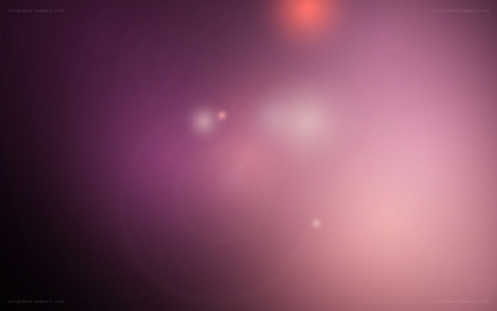 purple lens flare effect