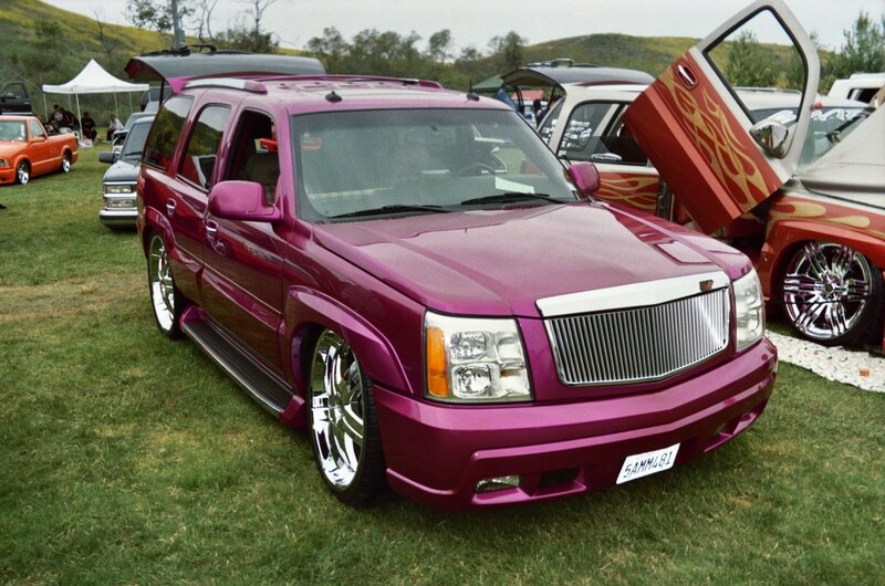 Purple Lifted SUV