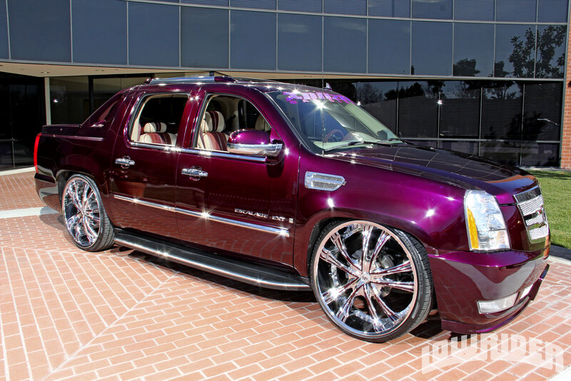 Purple Lifted Truck